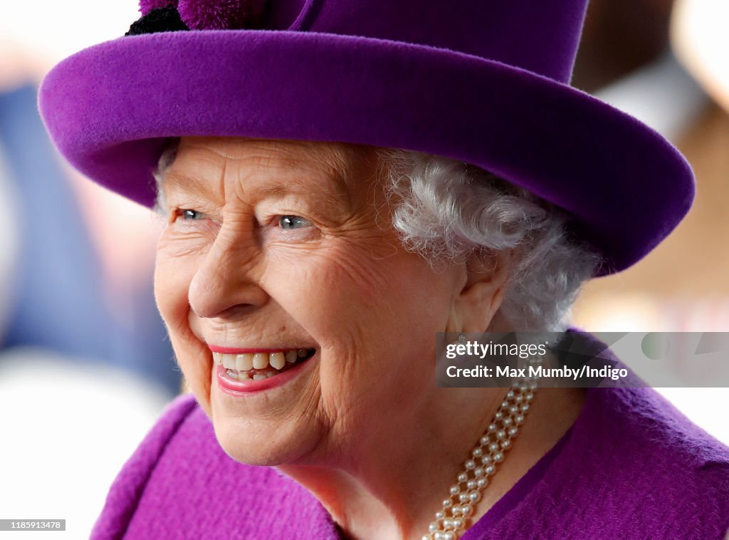 The Queen Visits The Royal British Legion Industries Village