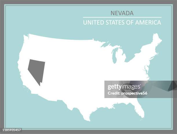 Nevada Usa Map High Res Vector Graphic Getty Images Nevada Usa Map 