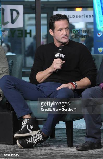 Actor Josh Hopkins visits the Build Series to discuss the film “Crown Vic” at Build Studio on November 06, 2019 in New York City.