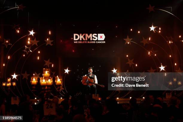 Marcus Mumford attends the DKMS annual Big Love Gala held at The Roundhouse on November 06, 2019 in London, England.