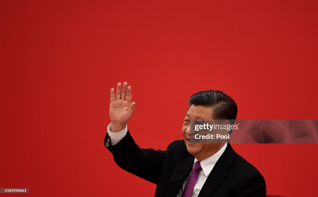 Chinese President Xi Jinping Speaks With Russian President Vladimir Putin Via Video Link