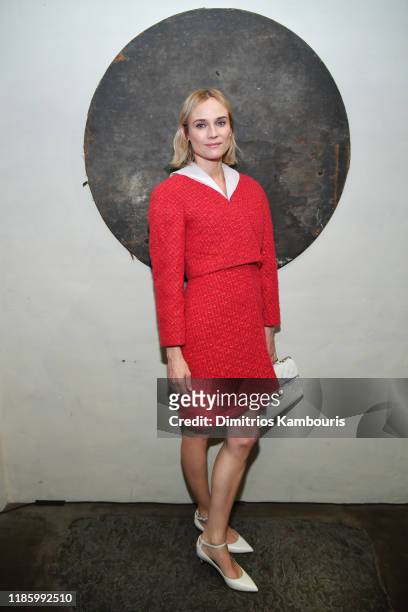 Diane Kruger attends Through Her Lens: The Tribeca CHANEL Women's Filmmaker Program Cocktail at Greenwich Hotel Penthouse on November 06, 2019 in New...