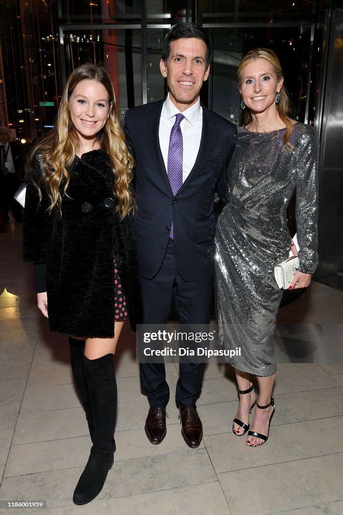 Ashleigh Waldron, John E. Waldron, Amanda Waldron attend the Lincoln