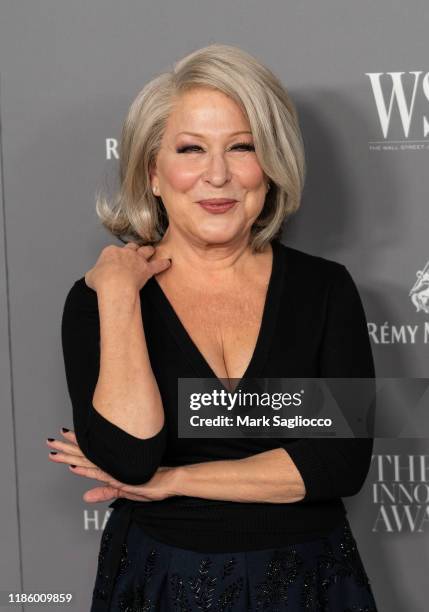 Bette Midler attends the WSJ Mag 2019 Innovator Awards at The Museum of Modern Art on November 06, 2019 in New York City.