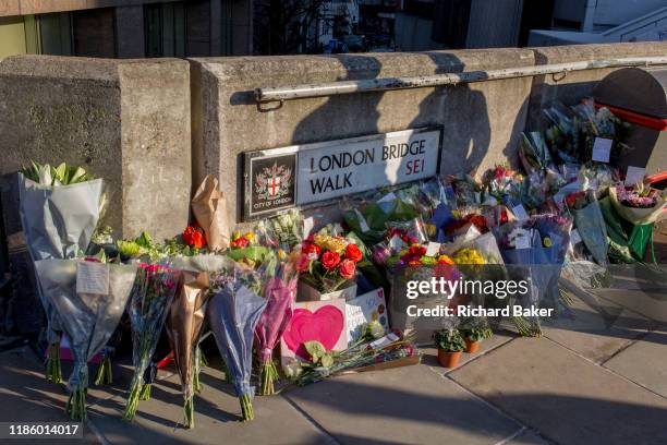 Three days after the killing of Jack Merritt and Saskia Jones by the convicted teorrorist Usman Khan at Fishmongers' Hall on London Bridge, a...