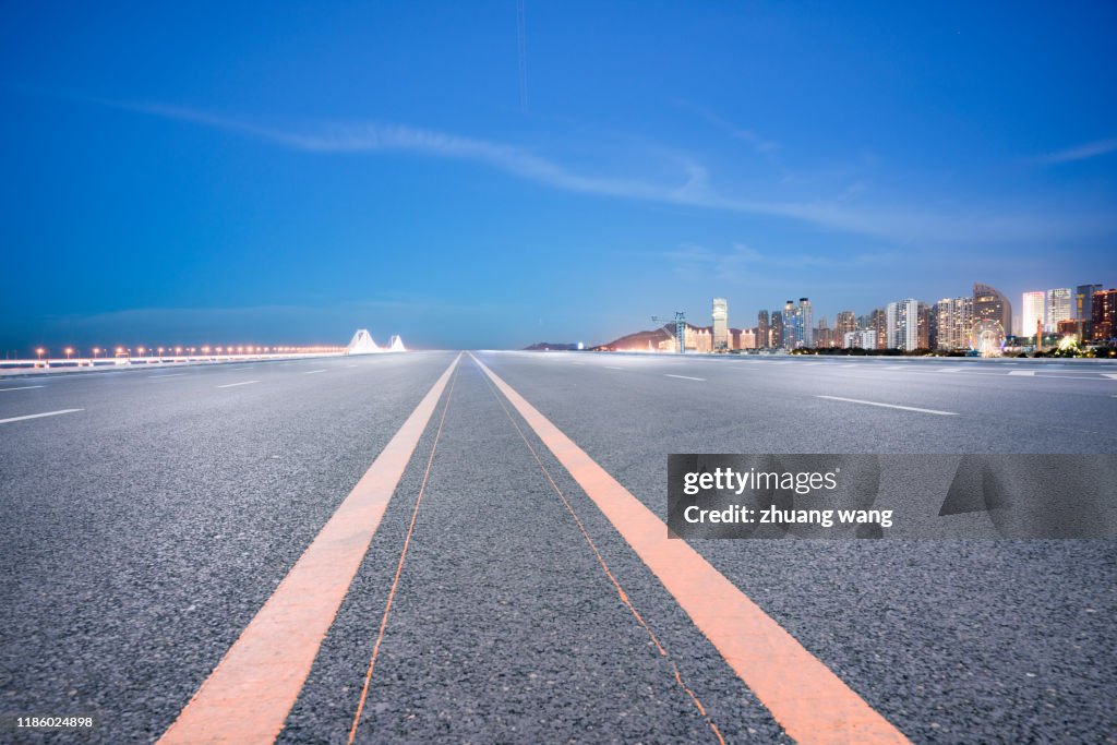 Expressway and city