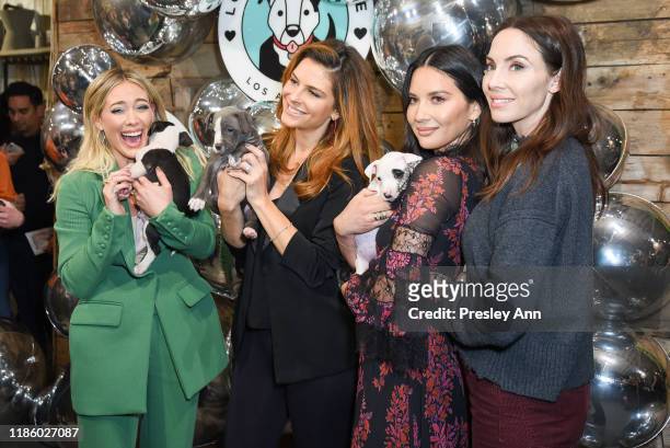 Victoria Justice, Hilary Duff, Whitney Cummings, Maria Menounos and Olivia Munn attends Love Leo Rescue's 2nd Annual Cocktails for a Cause at Rolling...