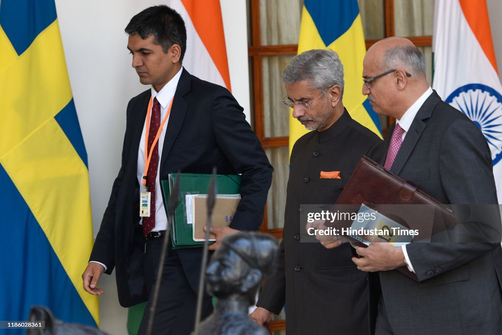 Swedish King Carl XVI Gustaf, Queen Silvia Meet Prime Minister Narendra Modi