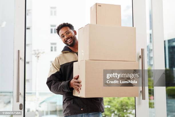 making sure your package is never late - returning package stock pictures, royalty-free photos & images