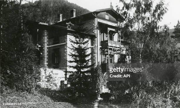 La villa Schüler, la maison de vacances du psychanalyste autrichien Sigmund Freud à Semmering, Autriche.