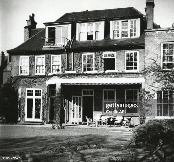 La maison du psychanalyste autrichien Sigmund Freud, au 20 Maresfield Gardens à Londres, Royaume-Uni.