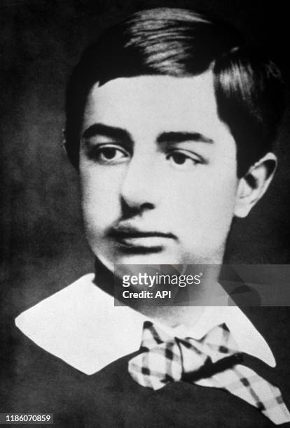 Portrait du peintre français Henri de Toulouse-Lautrec enfant.