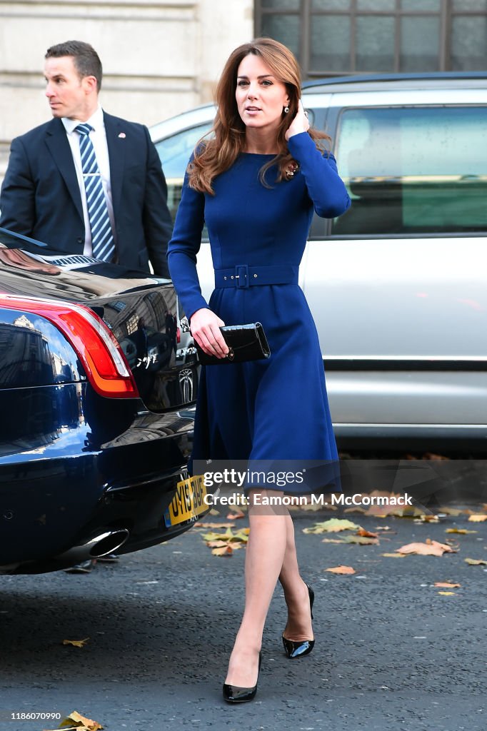 The Duke And Duchess Of Cambridge Attend The Launch Of The National Emergencies Trust