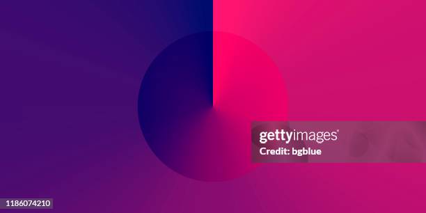 abstract design with pink gradient color - trendy background - sunset gradient stock illustrations