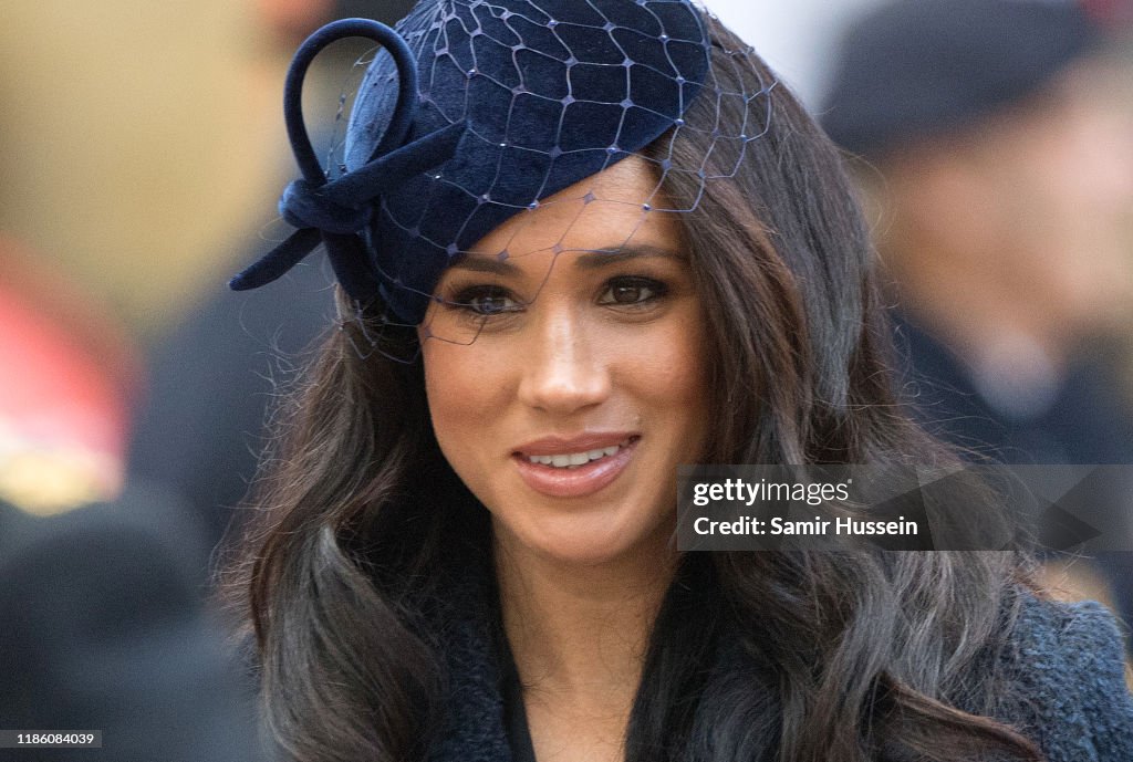 Members Of The Royal Family Attend The 91st Field Of Remembrance At Westminster Abbey