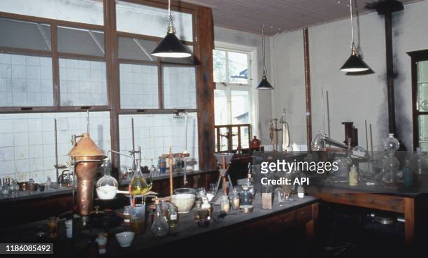 Le laboratoire d'Alfred Nobel dans le comté de Värmland, Suède.