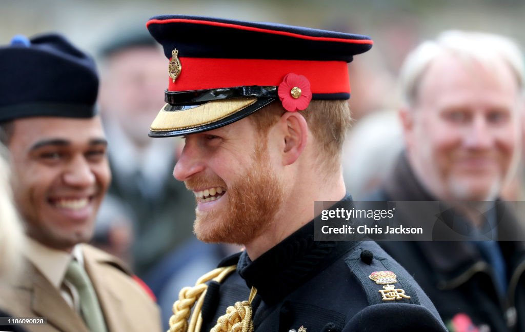 Members Of The Royal Family Attend The 91st Field Of Remembrance At Westminster Abbey