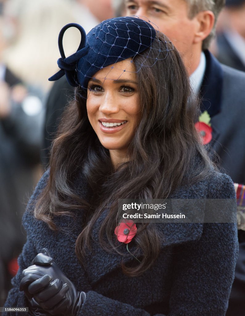 Members Of The Royal Family Attend The 91st Field Of Remembrance At Westminster Abbey