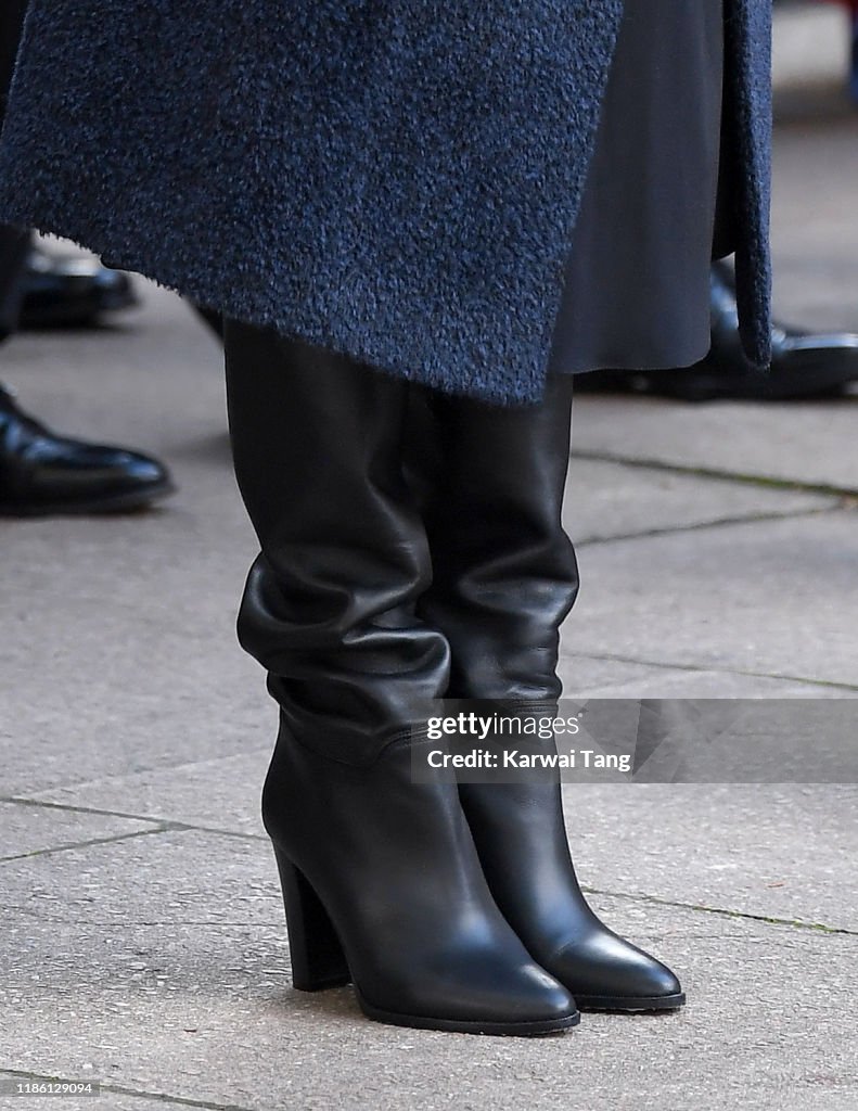 Members Of The Royal Family Attend The 91st Field Of Remembrance At Westminster Abbey