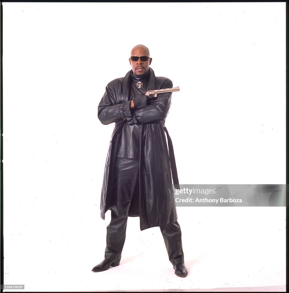 Portrait Of Actor Avery Brooks In Role Of Hawk