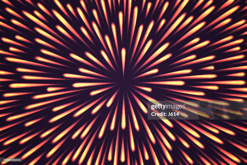 Fuegos artificiales de fondo