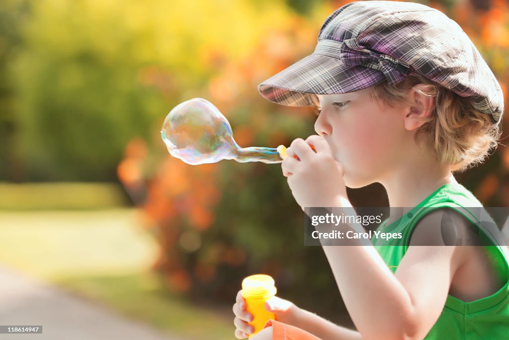 Bubbles afternoon