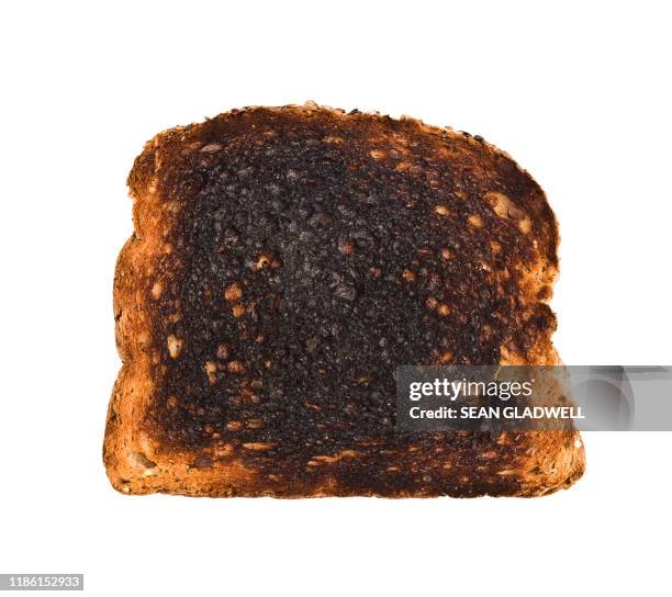 burnt toast - toasted bread stock pictures, royalty-free photos & images