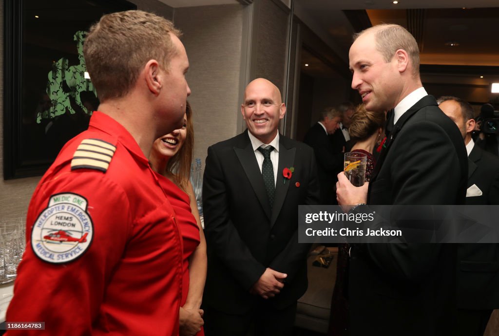 The Duke Of Cambridge Attends The London's Air Ambulance Charity Gala