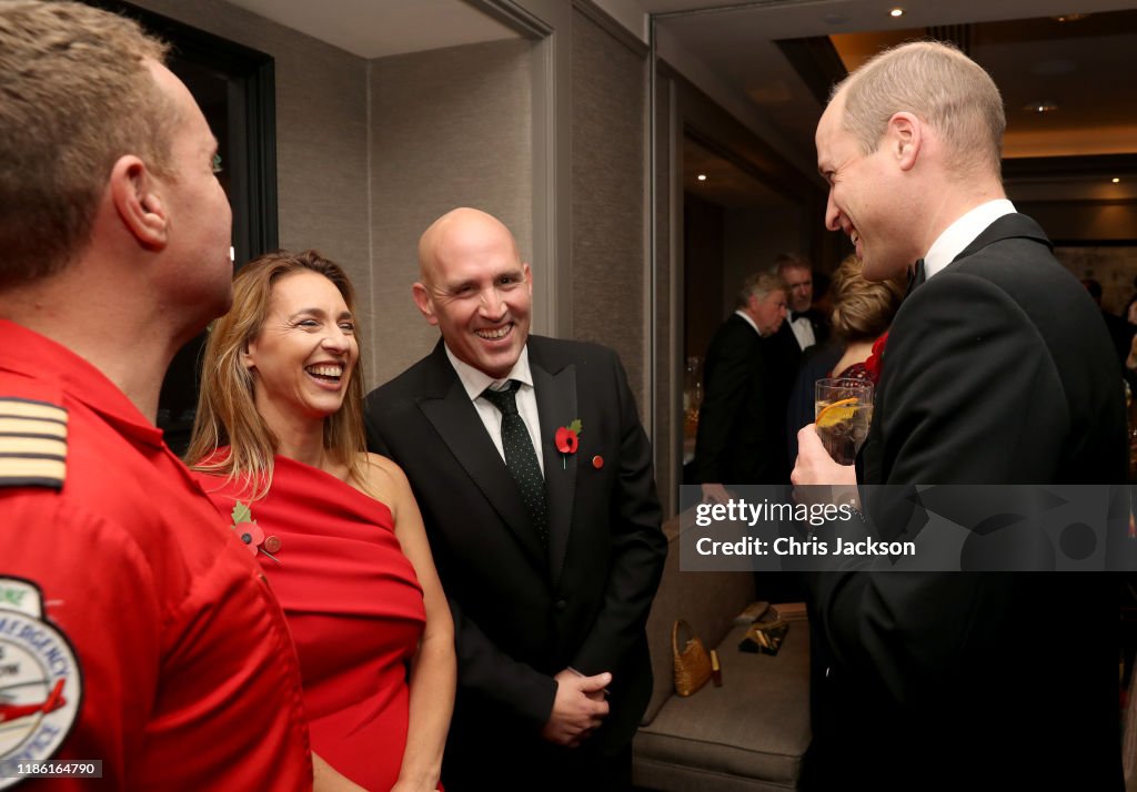The Duke Of Cambridge Attends The London's Air Ambulance Charity Gala