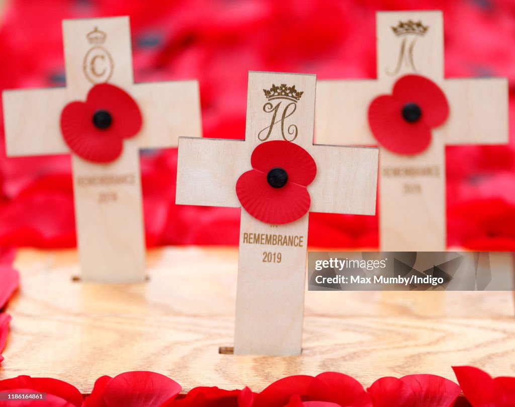 Members Of The Royal Family Attend The 91st Field Of Remembrance At Westminster Abbey