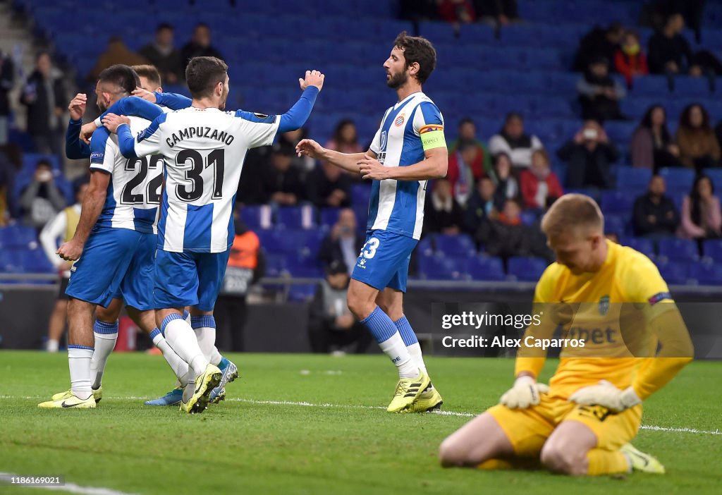 Espanyol Barcelona v PFC Ludogorets Razgrad: Group H - UEFA Europa League