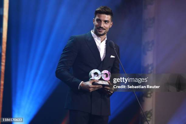 Award winner Mariano Di Vaio on stage during the GQ Men of the Year Award show at Komische Oper on November 07, 2019 in Berlin, Germany.