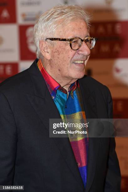 Peppino Di Capri attends a photocall during the 41th Giornate Professionali del Cinema Sorrento Italy on 2 December 2019.