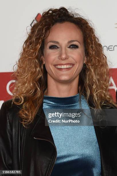 Sara Zanier attends a photocall during the 41th Giornate Professionali del Cinema Sorrento Italy on 2 December 2019.