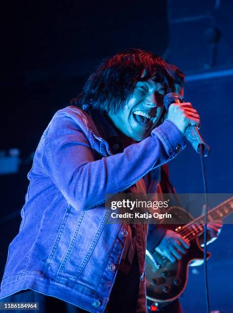 Kellin Quinn of Sleeping With Sirens performs at The O2 Institute Birmingham on November 7, 2019 in Birmingham, England.