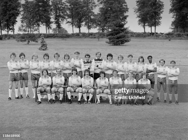 England World Cup Football Squad, Graham Rix, UNK, UNK, Bryan Robson, Phil Thompson, UNK, Terry Butcher, Peter Shilton, Joe Corrigan, Steve Foster,...