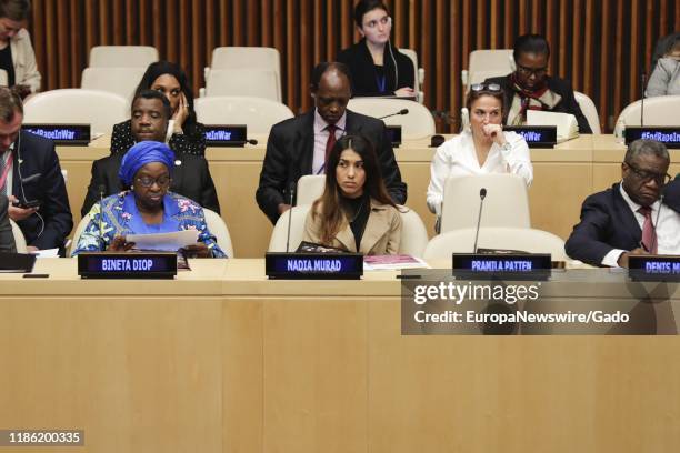 Nadia Murad, Nobel Laureate and Goodwill Ambassador for the Dignity of Survivors of Human Trafficking of the United Nations Office on Drugs and Crime...