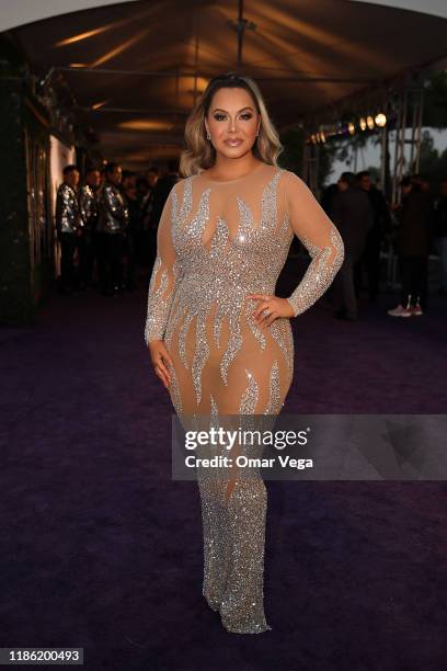 Chiquis Rivera attends Premios de la Radio 2019 at Verizon Theater on November 7, 2019 in Grand Prairie, Texas.