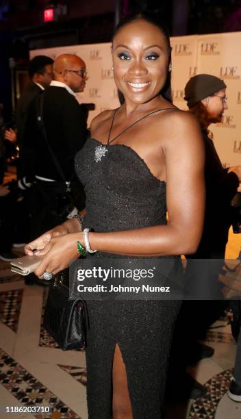 Midwin Charles attends the NAACP LDF 33rd National Equal Justice Awards Dinner at Cipriani 42nd Street on November 07, 2019 in New York City.