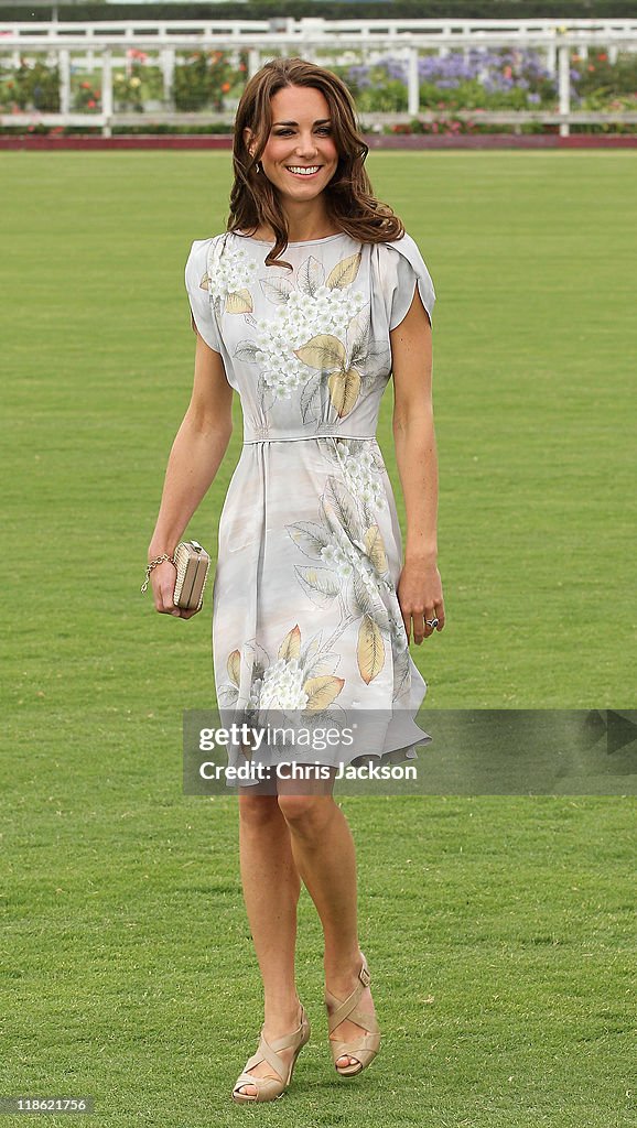 The Duke and Duchess of Cambridge Attend A Polo Match For Foundation Of Prince William & Prince Harry