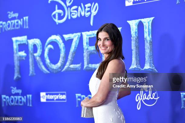 Idina Menzel attends the premiere of Disney's "Frozen 2" at Dolby Theatre on November 07, 2019 in Hollywood, California.