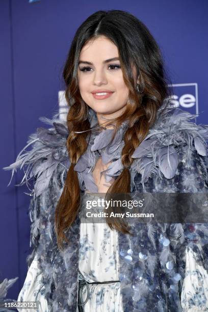 Selena Gomez attends the premiere of Disney's "Frozen 2" at Dolby Theatre on November 07, 2019 in Hollywood, California.