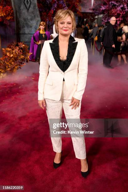 Martha Plimpton attends the premiere of Disney's "Frozen 2" at Dolby Theatre on November 07, 2019 in Hollywood, California.