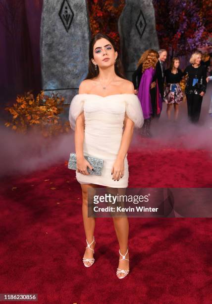 Jade Picon attends the premiere of Disney's "Frozen 2" at Dolby Theatre on November 07, 2019 in Hollywood, California.