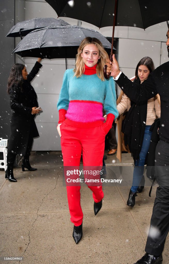 Lili Reinhart leaves The SAG-AFTRA Foundation Robin Williams Center