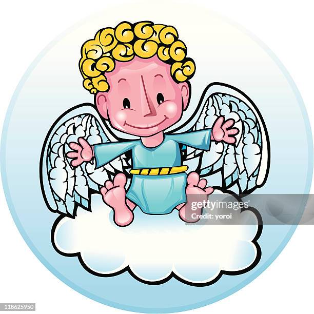 angel - funny cupid stock illustrations
