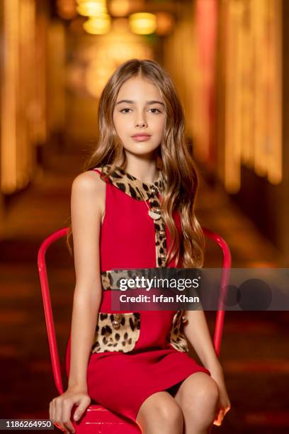 Actress Julia Butters is photographed for Los Angeles Times on October 16, 2019 in Los Angeles, California. PUBLISHED IMAGE. CREDIT MUST READ: Irfan...