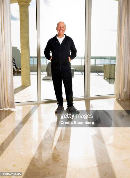 Steven Schonfeld, chief executive officer and founder of Schonfeld Group Holdings LLC, stands for a photograph in Palm Beach, Florida, U.S., on...