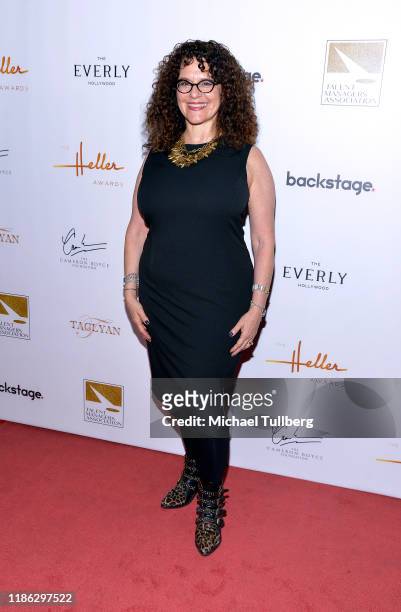 Melissa Berger-Brennan attends the 15th Annual Heller Awards at Taglyan Complex on November 07, 2019 in Los Angeles, California.