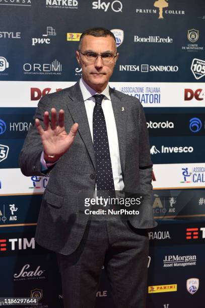 Giuseppe Bergomi on red carper of Gran Gala del Calcio AIC, an annual event that rewards the best players of the Serie A TIM held at the Megawatt...
